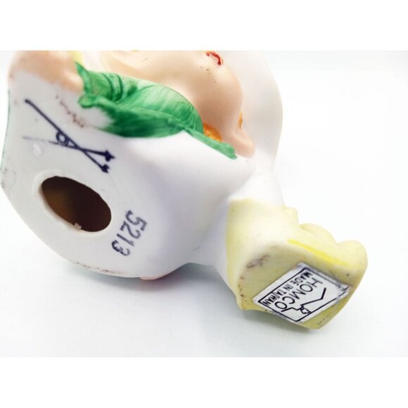 Homco Elf Figurine #5213 Made In Taiwan Hand-Painted Ceramic Vintage Collectible - Picture 10 of 11